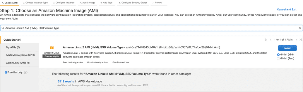 AWS-EC2-ChooseAnAMI